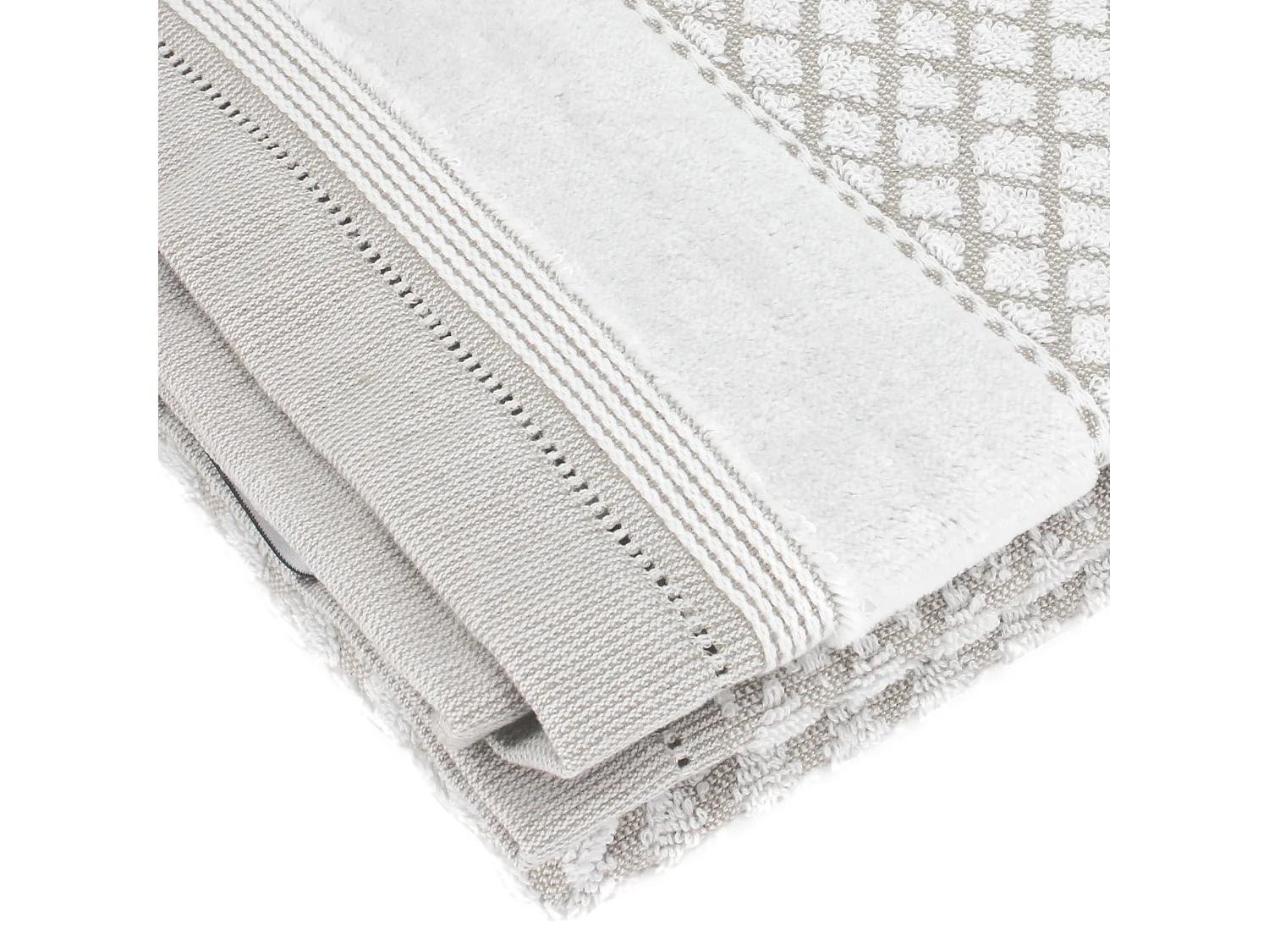 Drap de douche 70x140 cm LINEN blanc