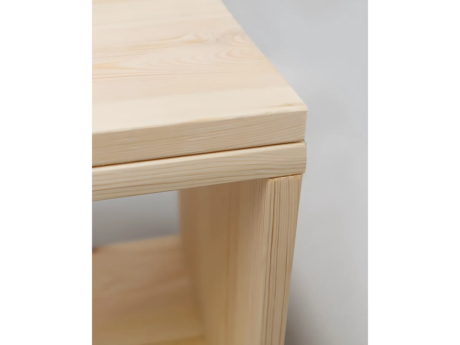 Meuble en bois de pin couleur naturel 160x40cm - HERA - DECOWOOD