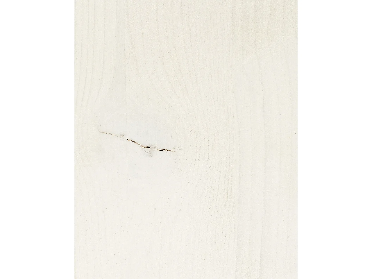 Meuble TV en bois de sapin blanc 200x30cm - DENVER - DECOWOOD