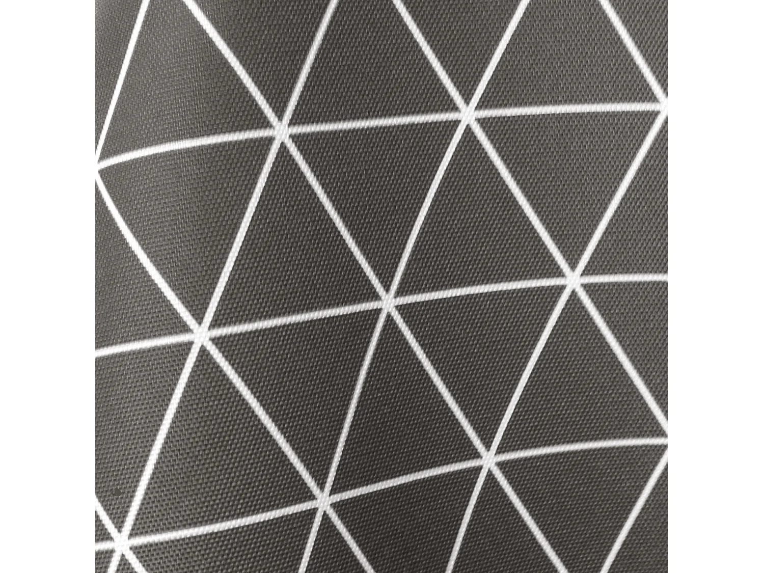 Nappe rectangle 150x200 cm imprimée 100% polyester PACO géométrique gris Poivre