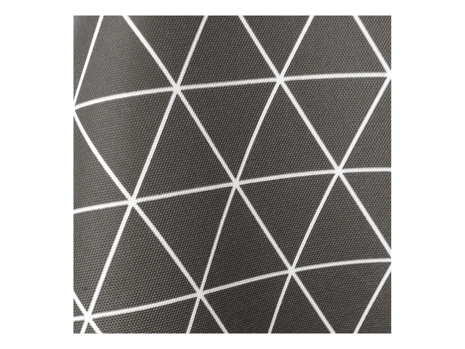 Nappe rectangle 150x300 cm imprimée 100% polyester PACO géométrique gris Poivre