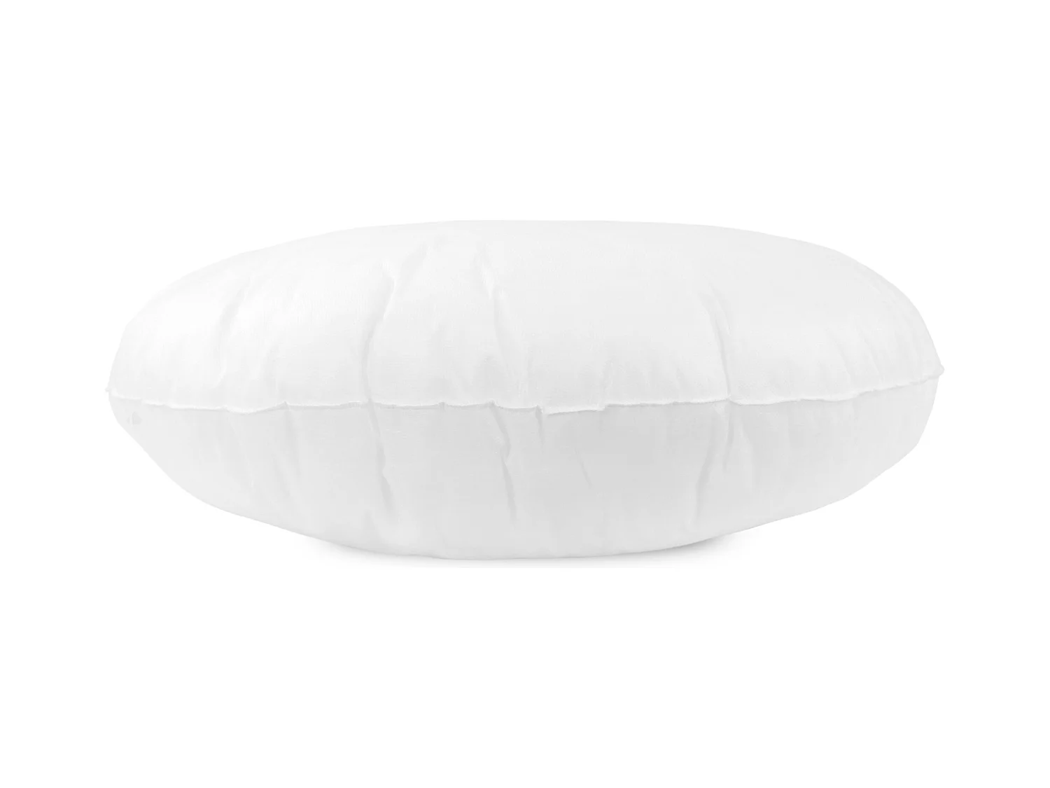 Coussin à recouvrir rond 70 cm C BULLET Blanc garnissage polyester
