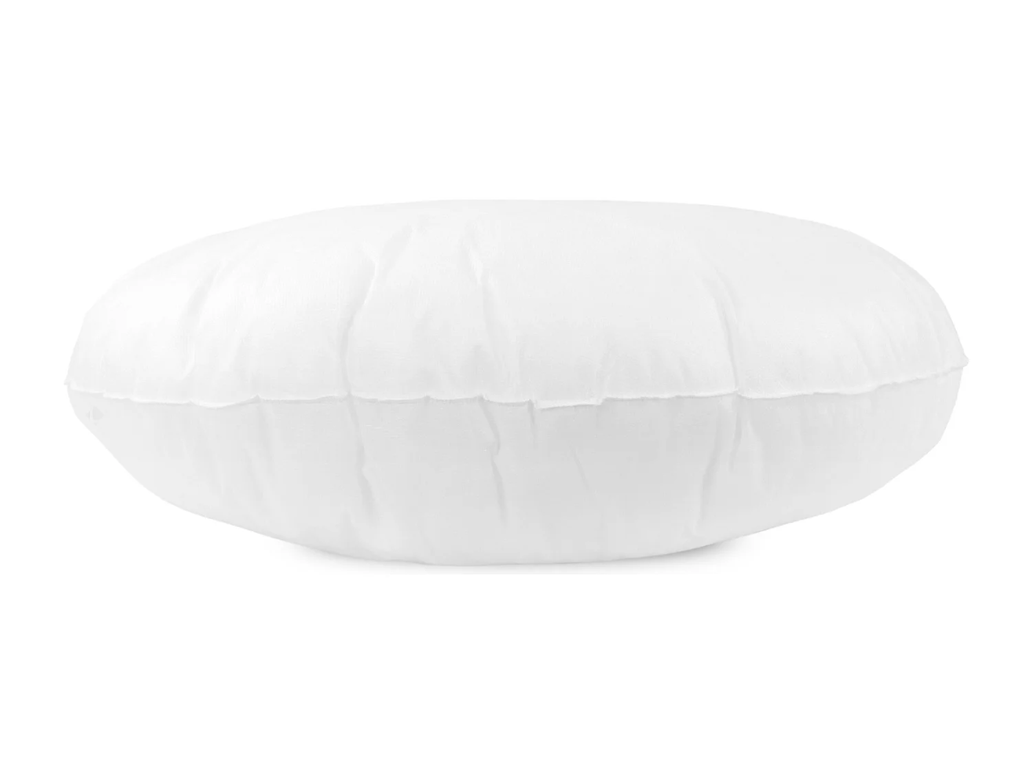 Coussin à recouvrir rond 70 cm C BULLET Blanc garnissage polyester
