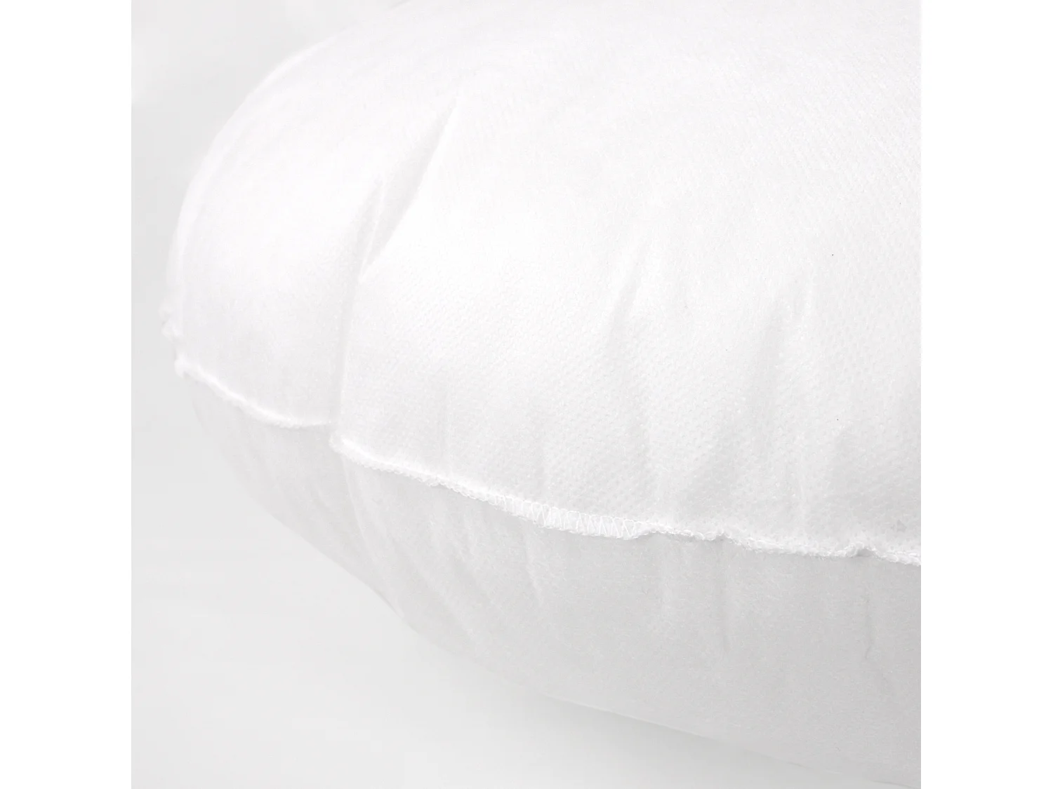 Coussin à recouvrir rond 70 cm C BULLET Blanc garnissage polyester