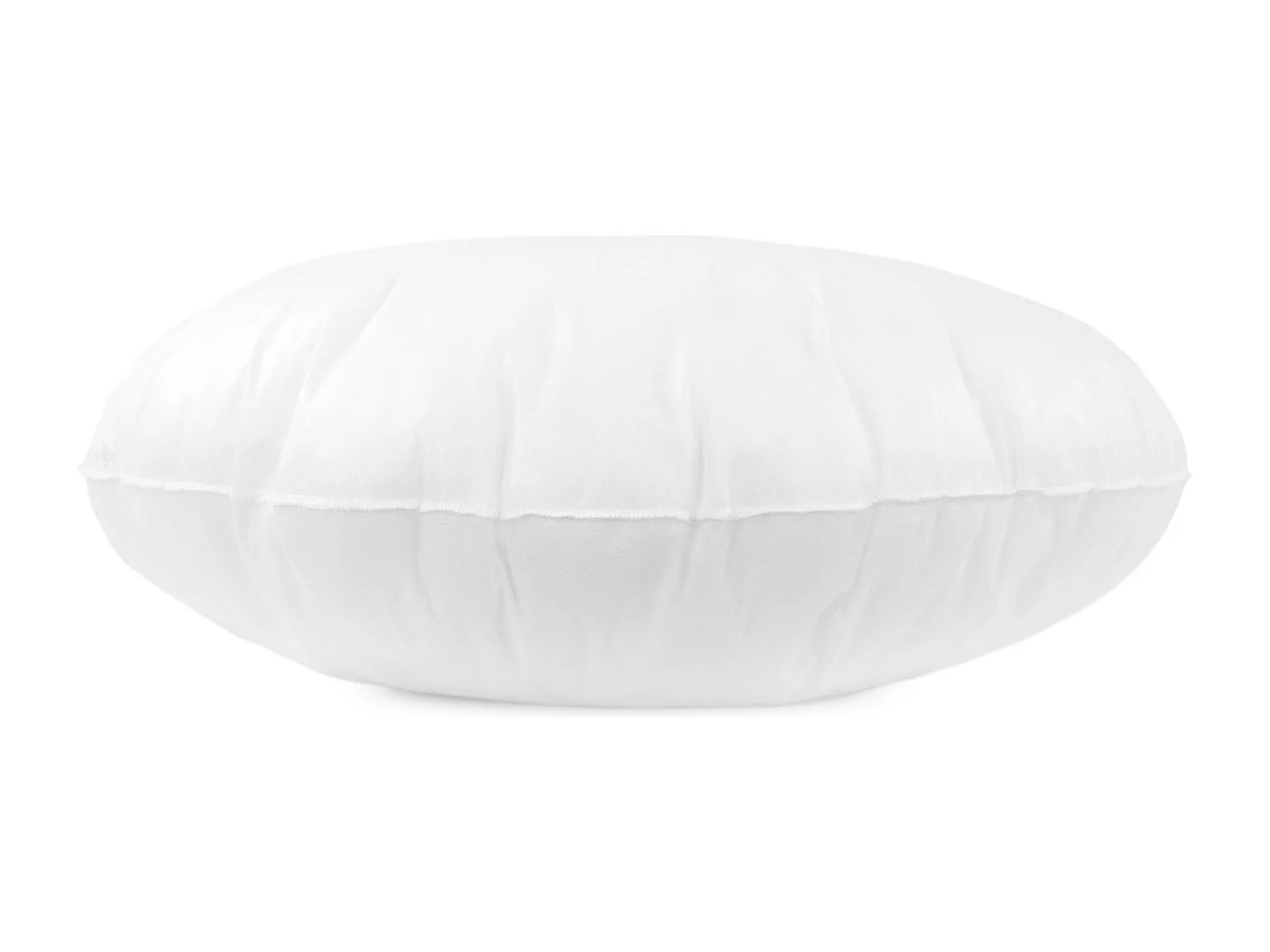 Coussin à recouvrir rond 65 cm C BULLET Blanc garnissage polyester