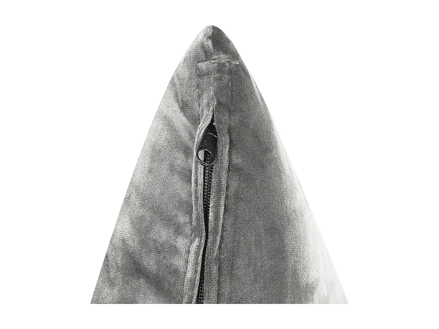 Canapé Moderne en Velours Gris d'Angle droite Pieds en Bois d'Eucalyptus Grena