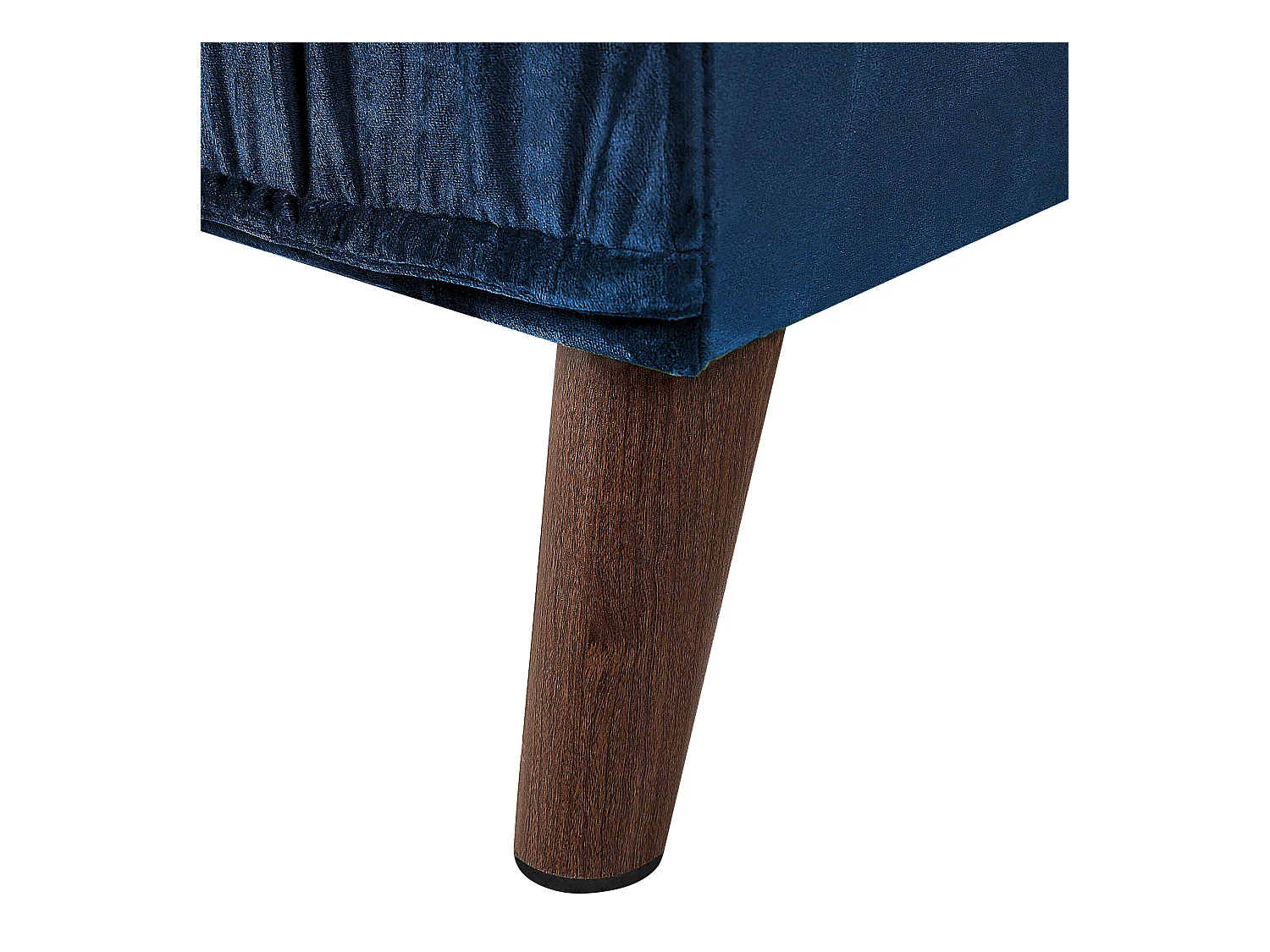 3-Sitzer Ecksofa mit vielen Kissen Samt blau linksseitig Glamour Modern Grena