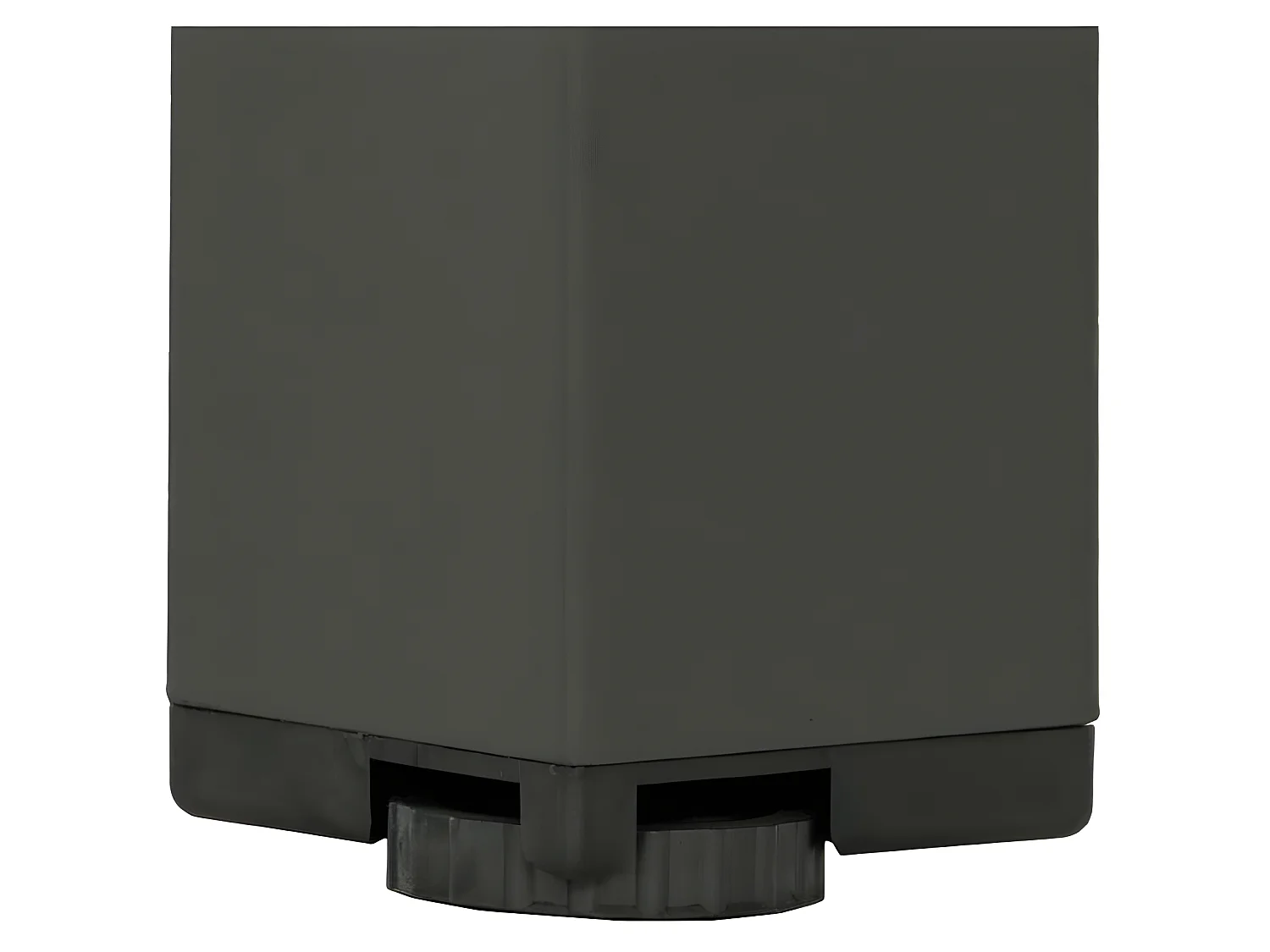 Table rectangulaire fixe Piazza 8 p. graphite Hespéride