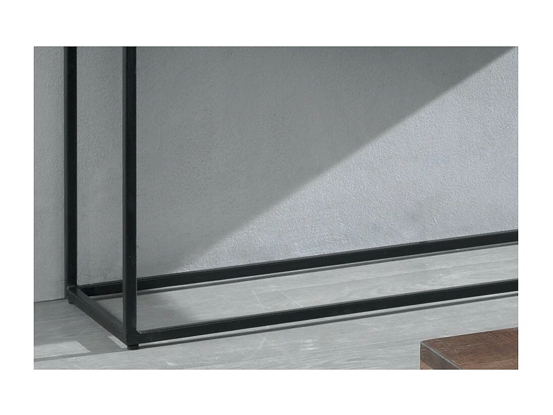 Salontafel GOA van massief hout. Industriële stijl meubel.