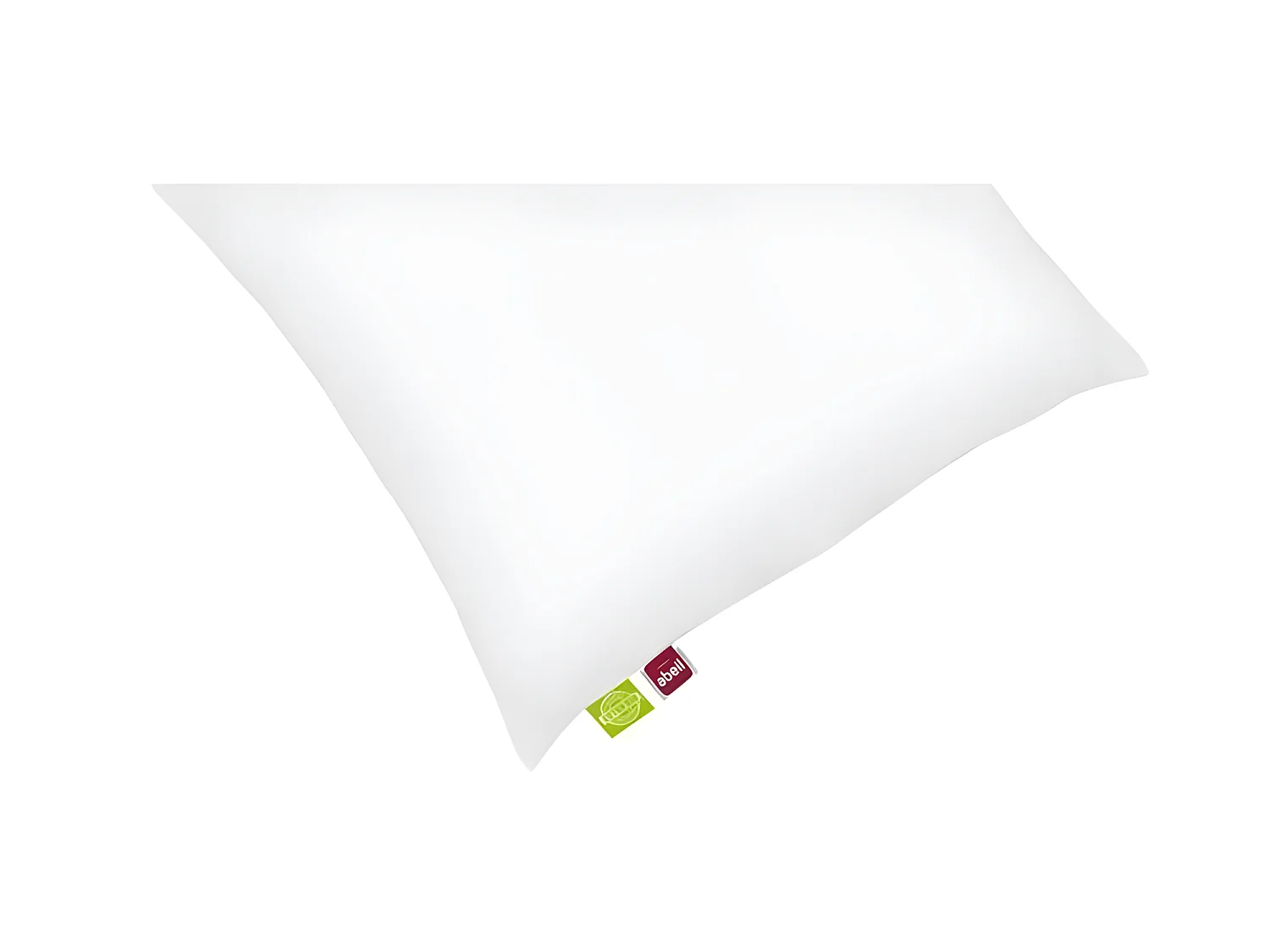 2 BioConfortKissen 60 x 60 cm – Weiß
