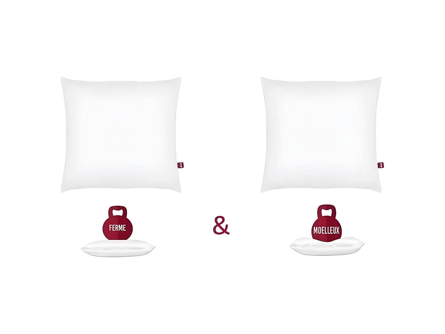 ABEIL 2 Kussens 60 x 60 cm