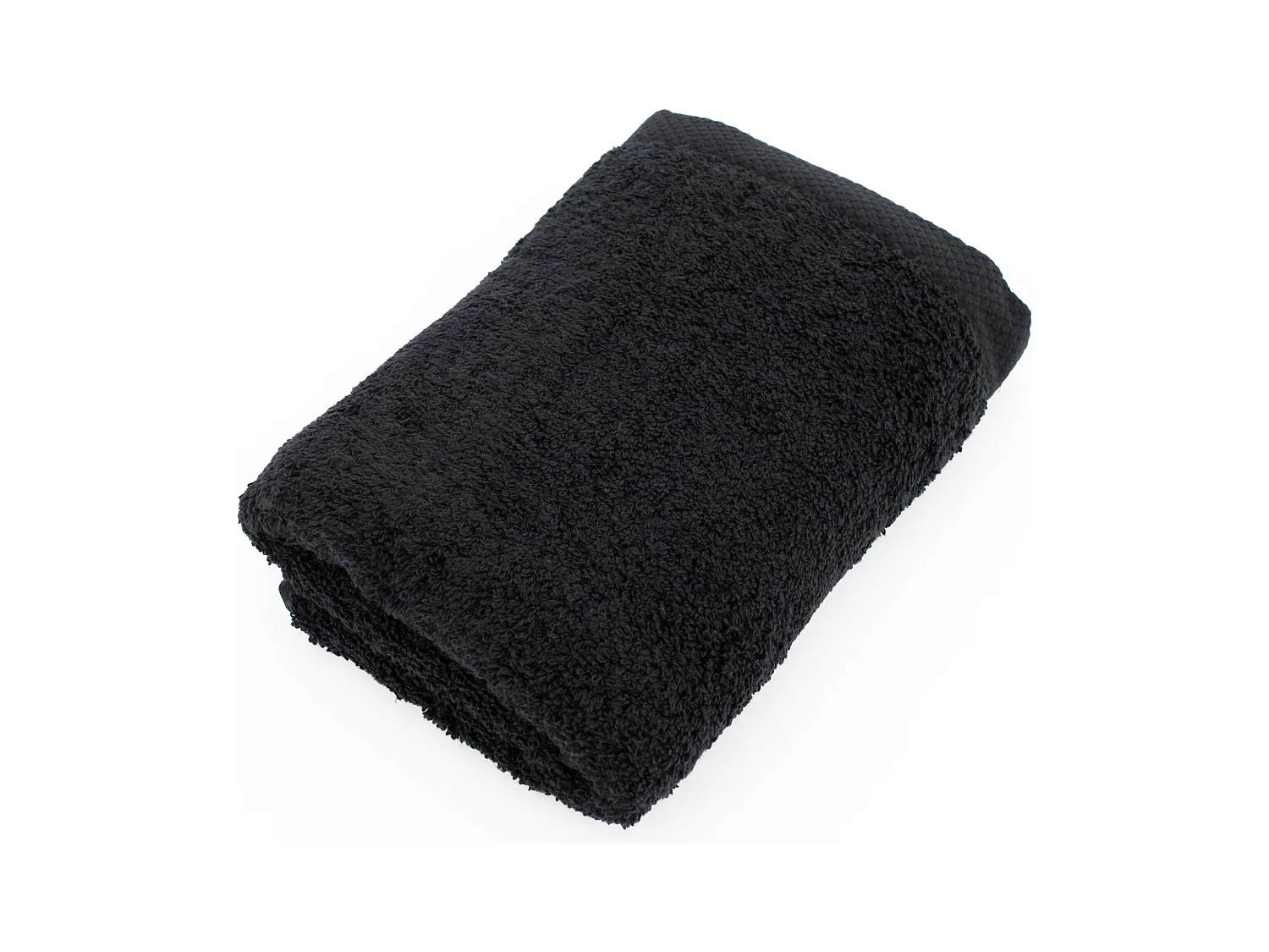 Serviette de toilette 50x100 cm PURE Noir 550 g/m2