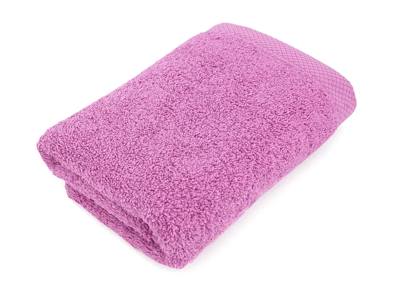 Serviette de toilette 50x100 cm PURE Rose Lavande 550 g/m2