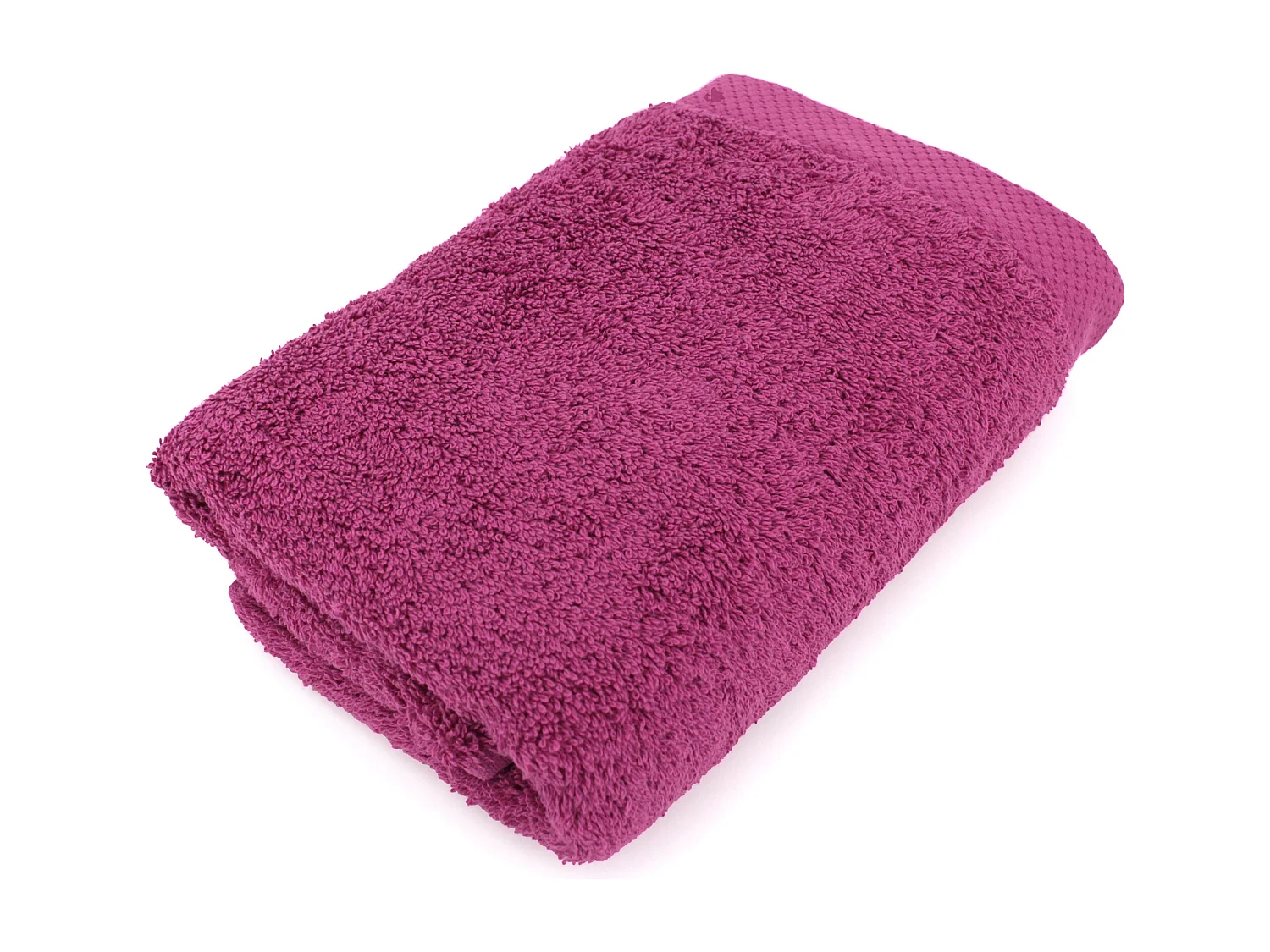 Serviette de toilette 50x100 cm PURE Prune 550 g/m2