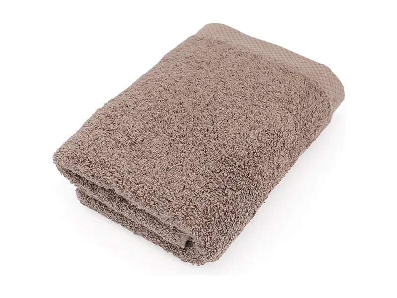 Serviette de toilette 50x100 cm PURE Taupe 550 g/m2