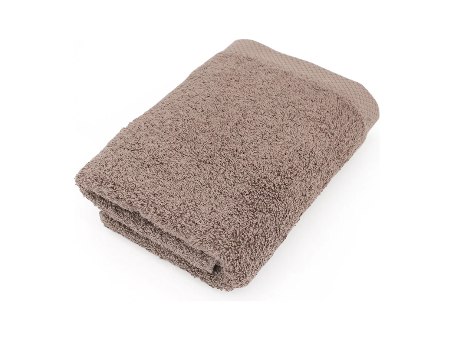 Serviette de toilette 50x100 cm PURE Taupe 550 g/m2