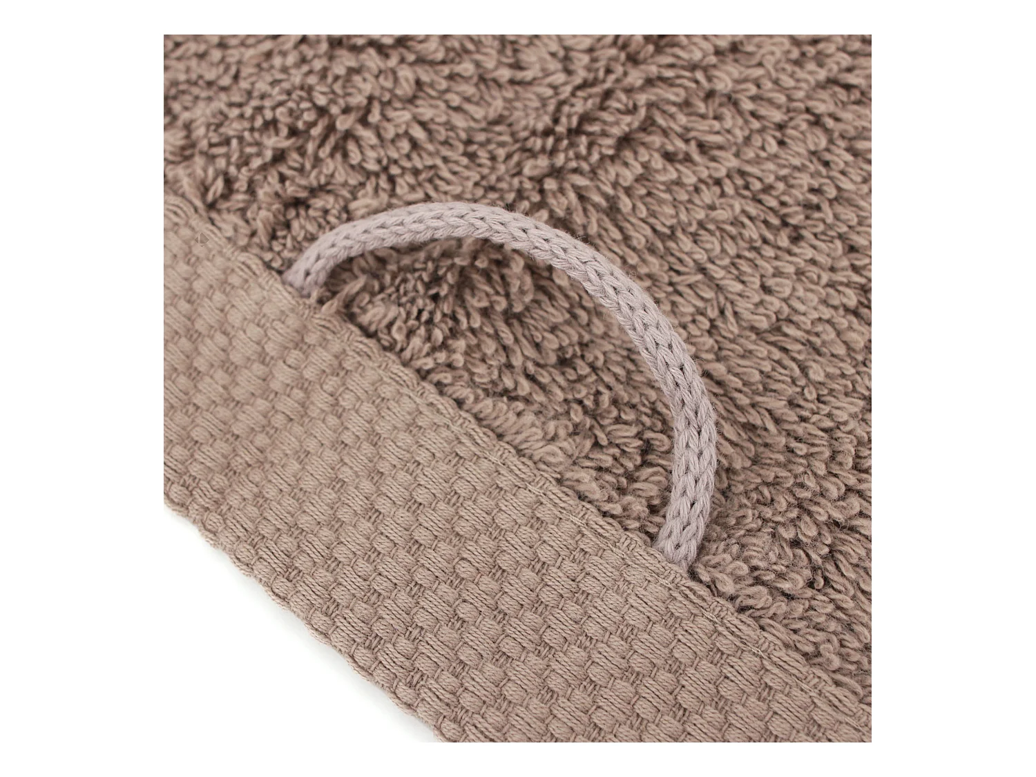 Serviette de toilette 50x100 cm PURE Taupe 550 g/m2