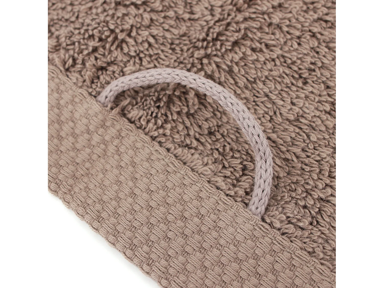 Serviette de toilette 50x100 cm PURE Taupe 550 g/m2