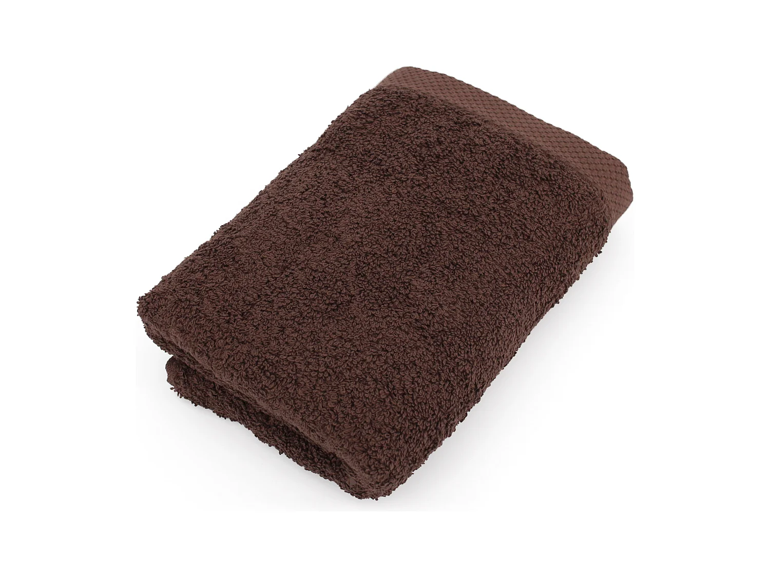 Serviette de toilette 50x100 cm PURE Marron 550 g/m2