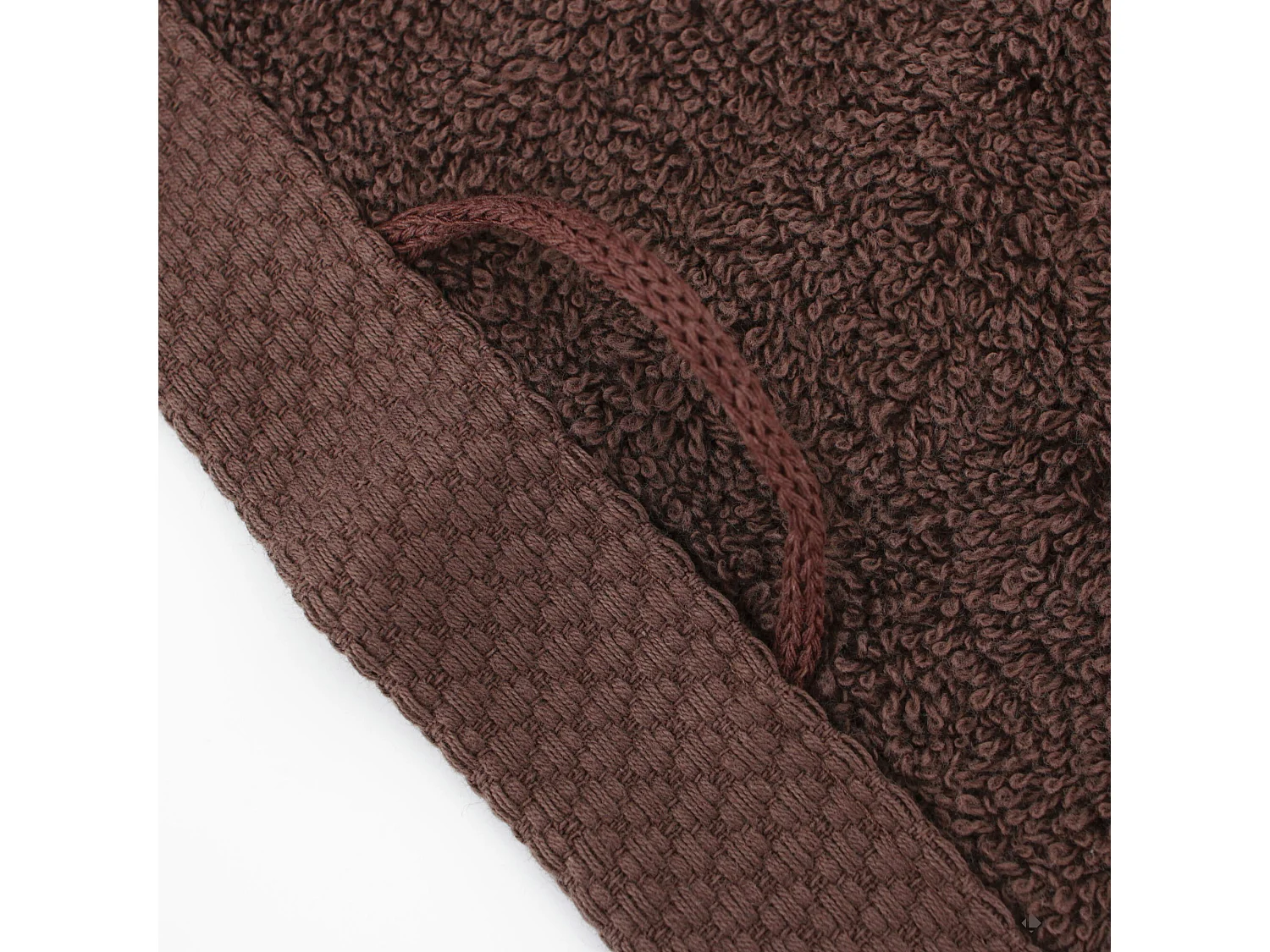 Serviette de toilette 50x100 cm PURE Marron 550 g/m2
