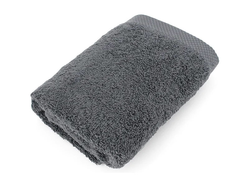 Serviette de toilette 50x100 cm PURE Anthracite 550 g/m2