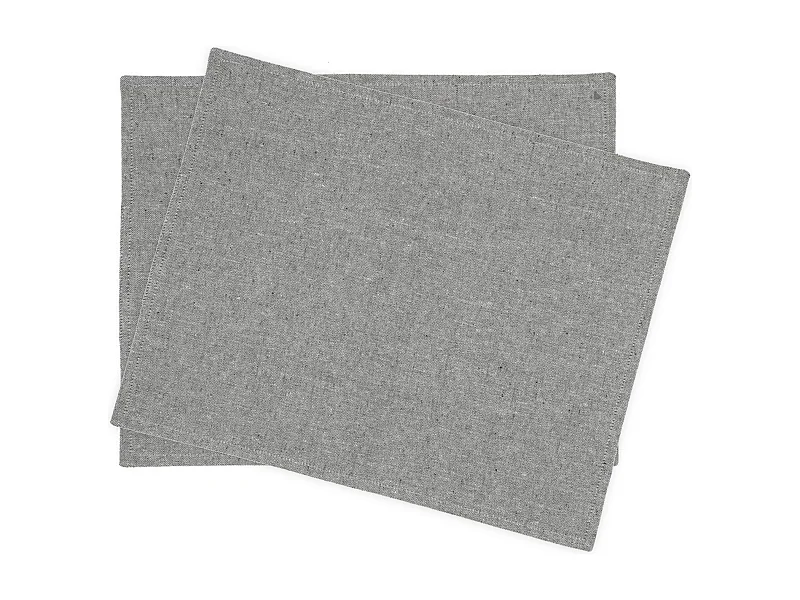 Lot de 2 sets de table 35x45 cm UNICO olive