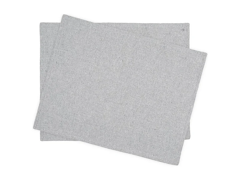 Lot de 2 sets de table 35x45 cm UNICO gris
