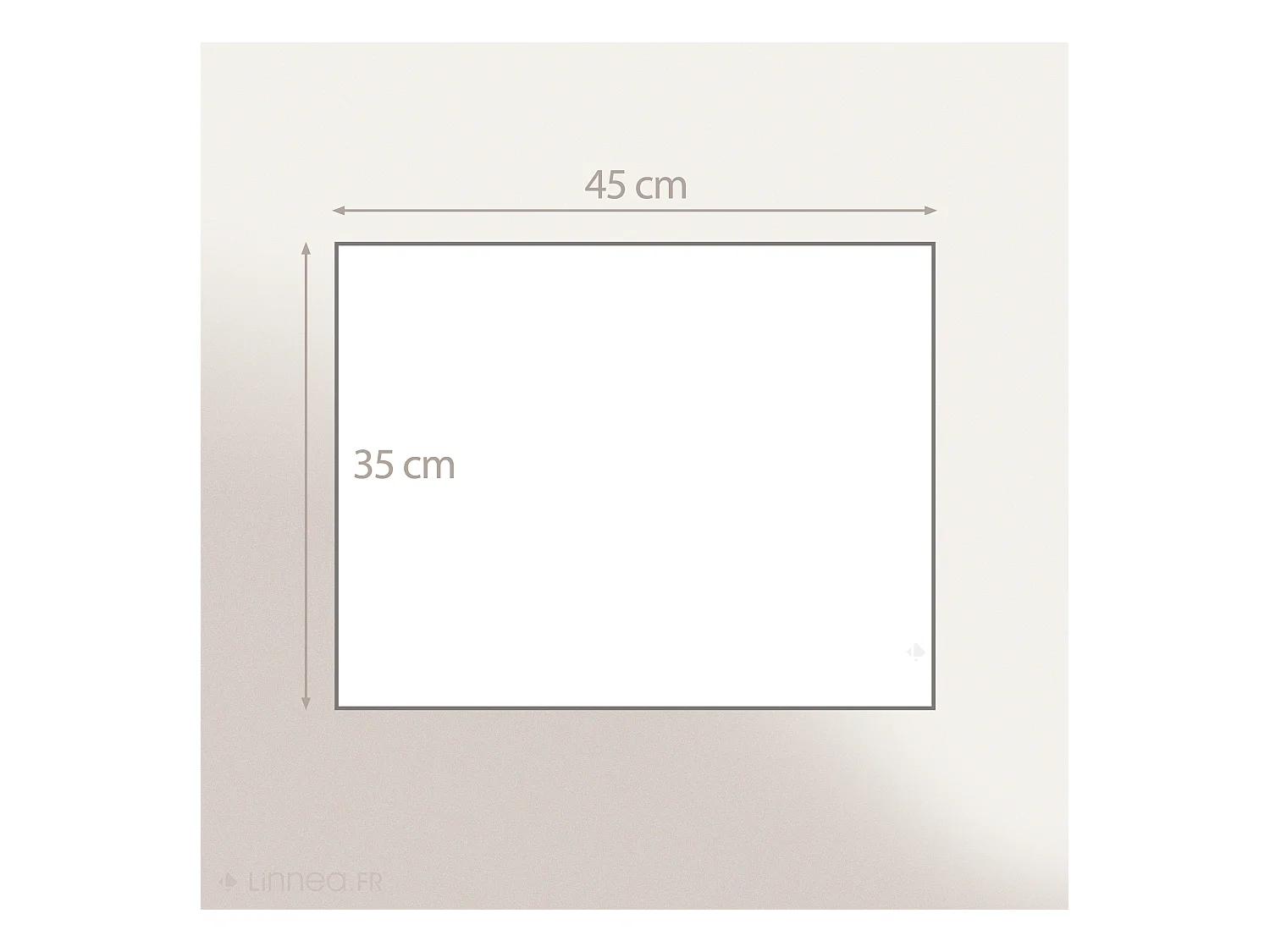 Lot de 2 sets de table 35x45 cm UNICO gris