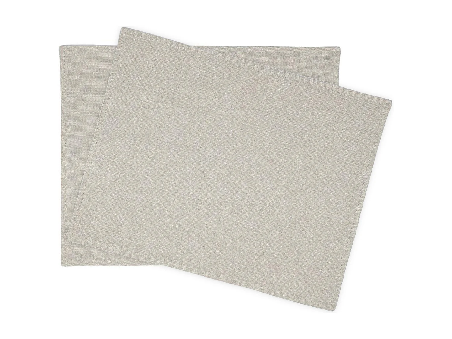Lot de 2 sets de table 35x45 cm UNICO beige