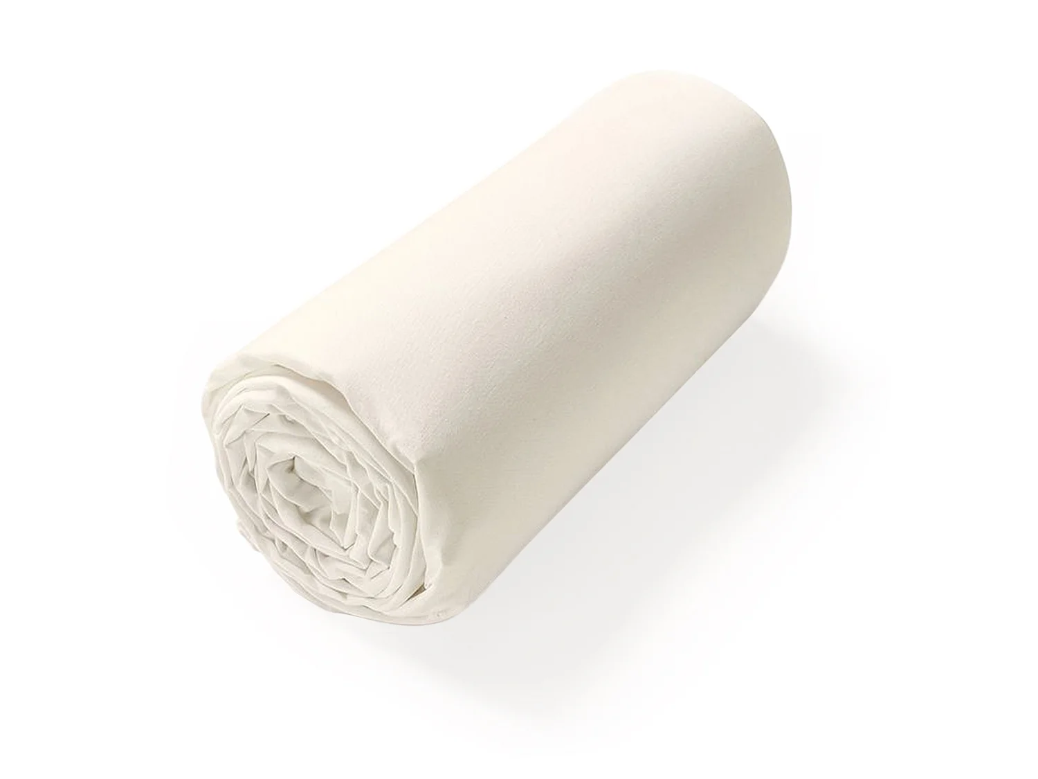 Drap housse uni 70x140 cm coton ALTO Crème