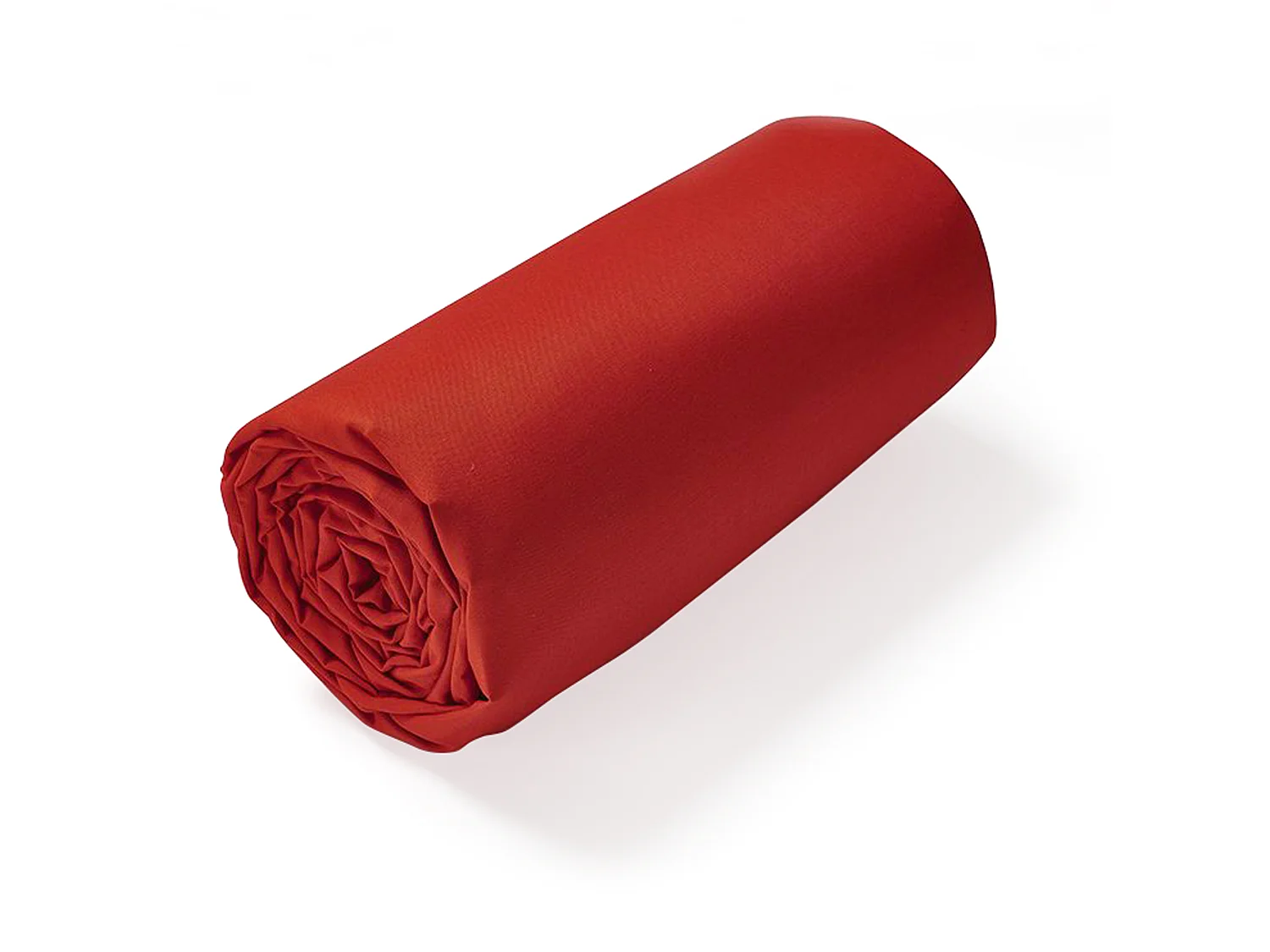Drap housse uni 70x140 cm coton ALTO orange Baie de Goji