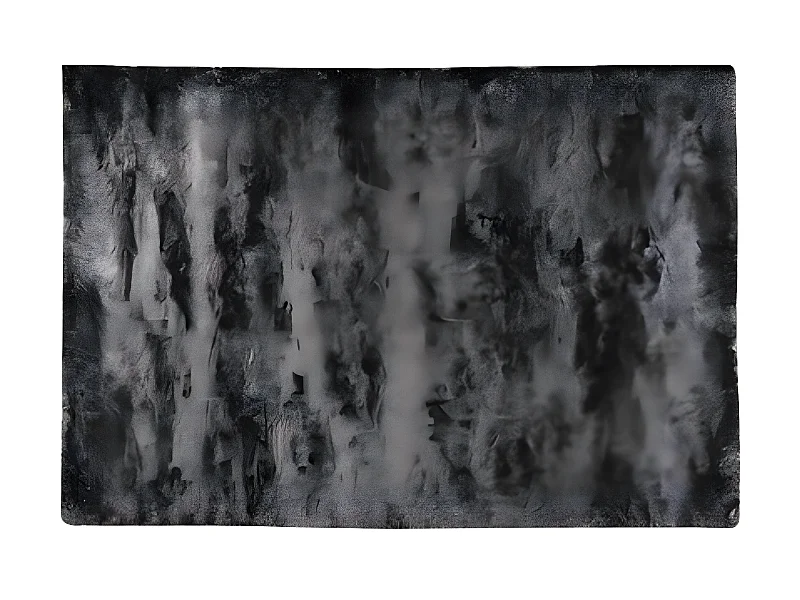 Tapis shaggy à poils longs ultra doux - 120 x 170 cm - anthracite - DOLCE