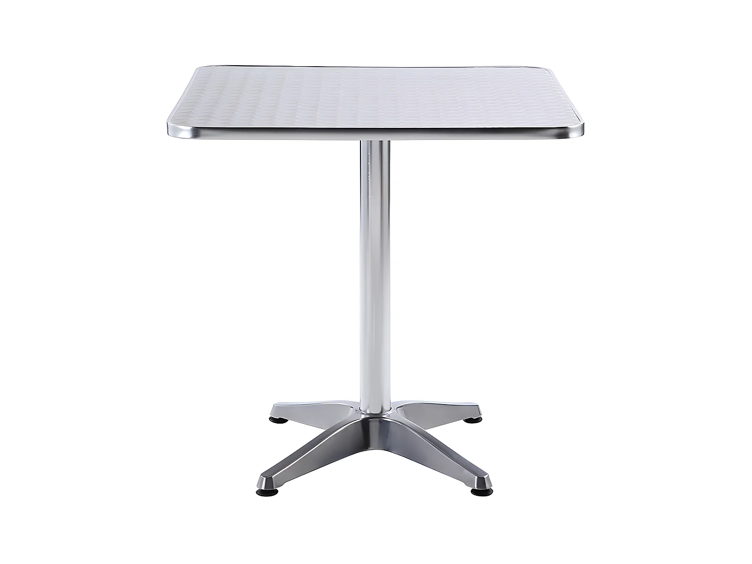 Mesa de jardim quadrada em alumínio - MONTMARTRE