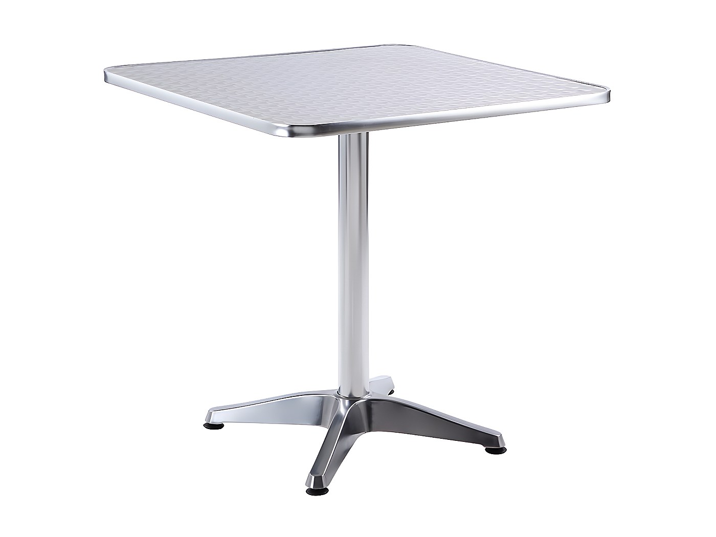 Table de jardin carrée en aluminium - MONTMARTRE de MYLIA