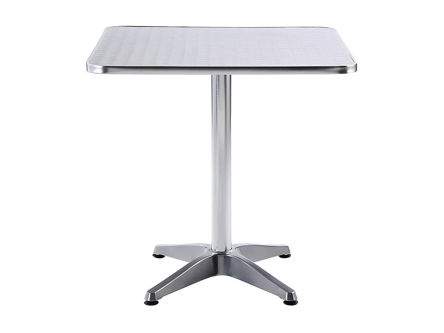 Table de jardin carrée en aluminium L.70 cm - MONTMARTRE de MYLIA