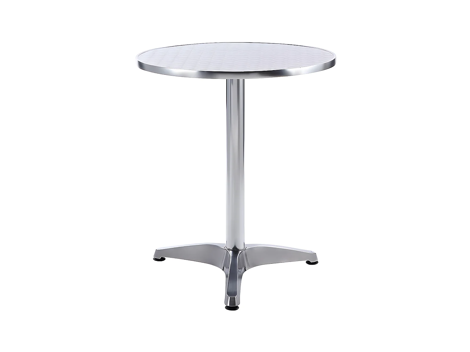 Table de jardin ronde en aluminium D.60 cm - MONTMARTRE de MYLIA