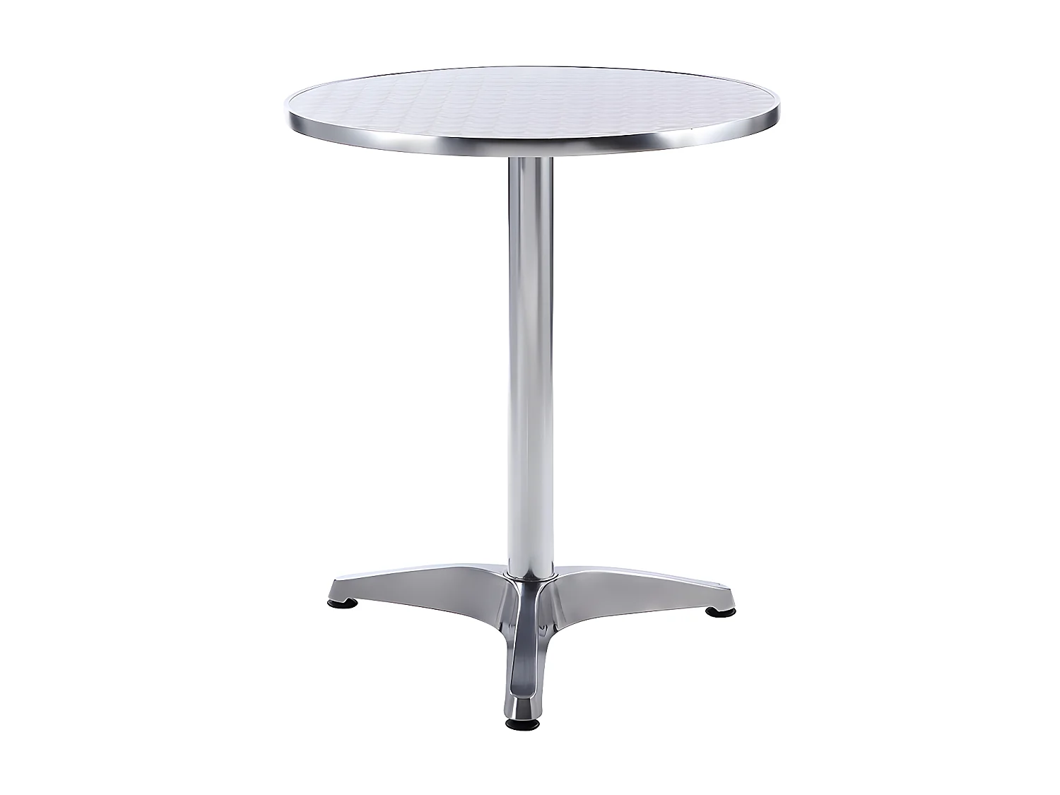 Mesa de jardim redonda em alumínio - MONTMARTRE