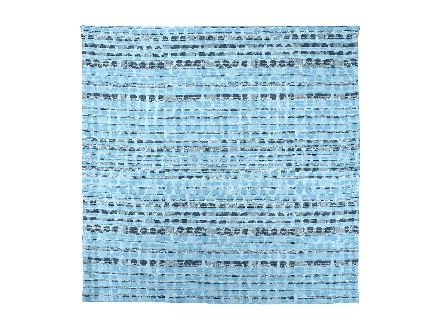 Parure de lit 240x220 cm Satin de coton LOUVRE Bleu clair