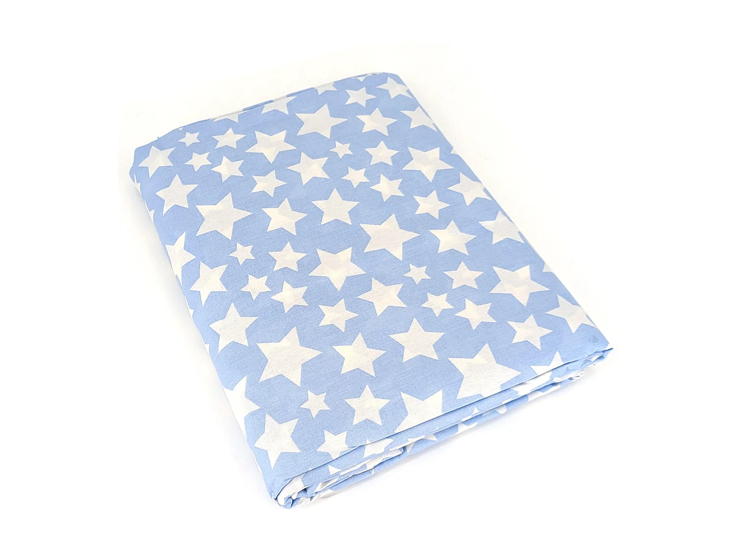 Housse de couette 200x200 cm coton ÉTOILES Bleu