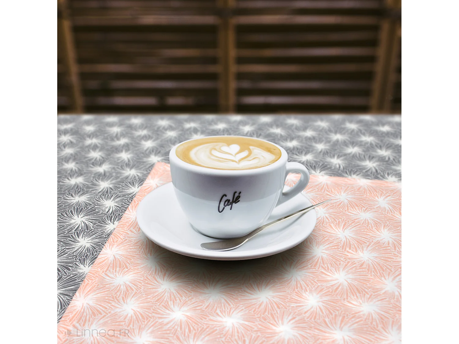 Nappe rectangle 150x350 cm FUTON rose