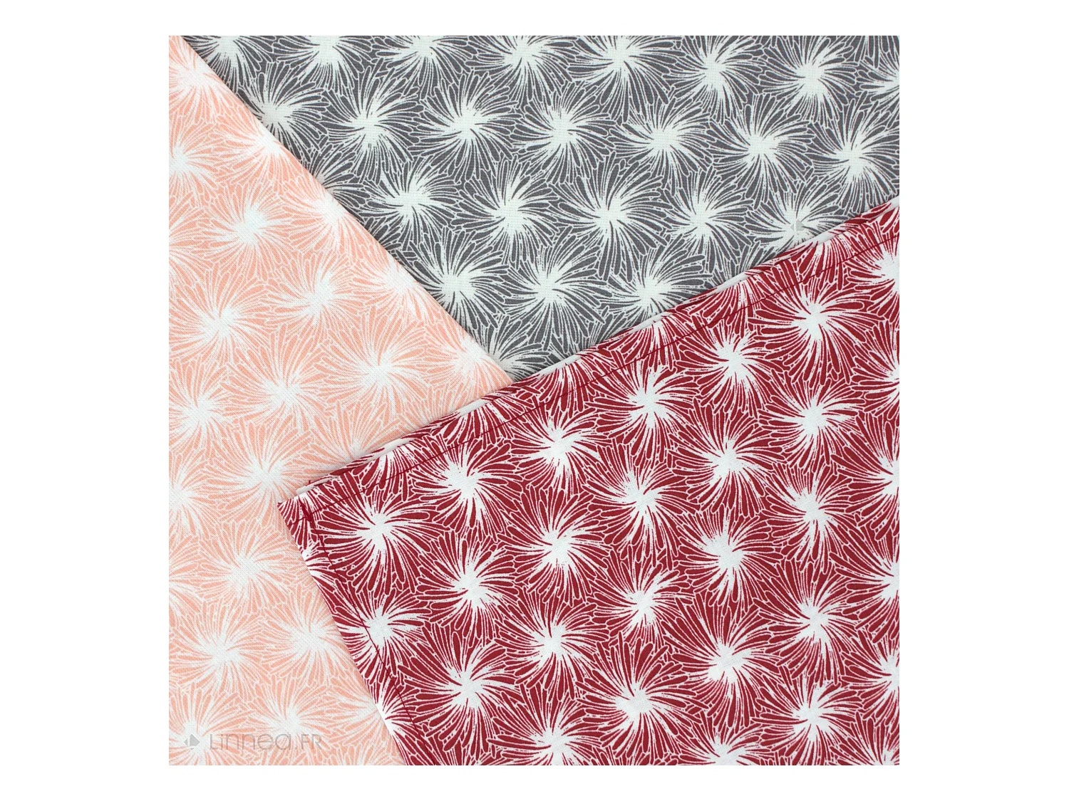 Nappe rectangle 150x300 cm FUTON rose