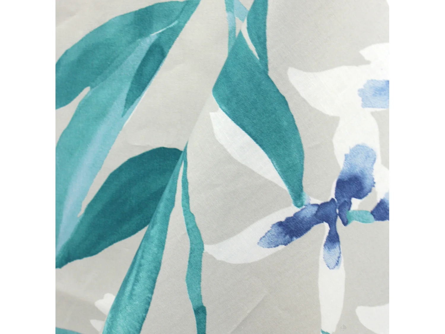 Nappe rectangle 160x200 cm ANITA vert emeraude coton + enduction acrylique