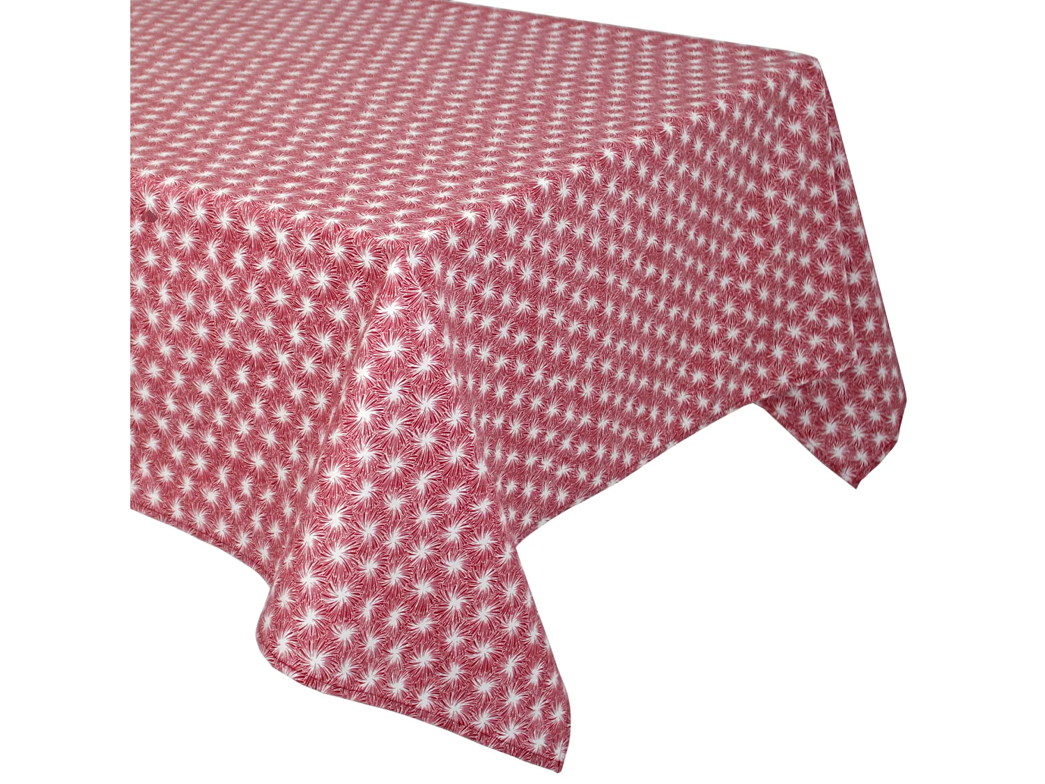 Nappe carrée 150x150 cm FUTON rouge