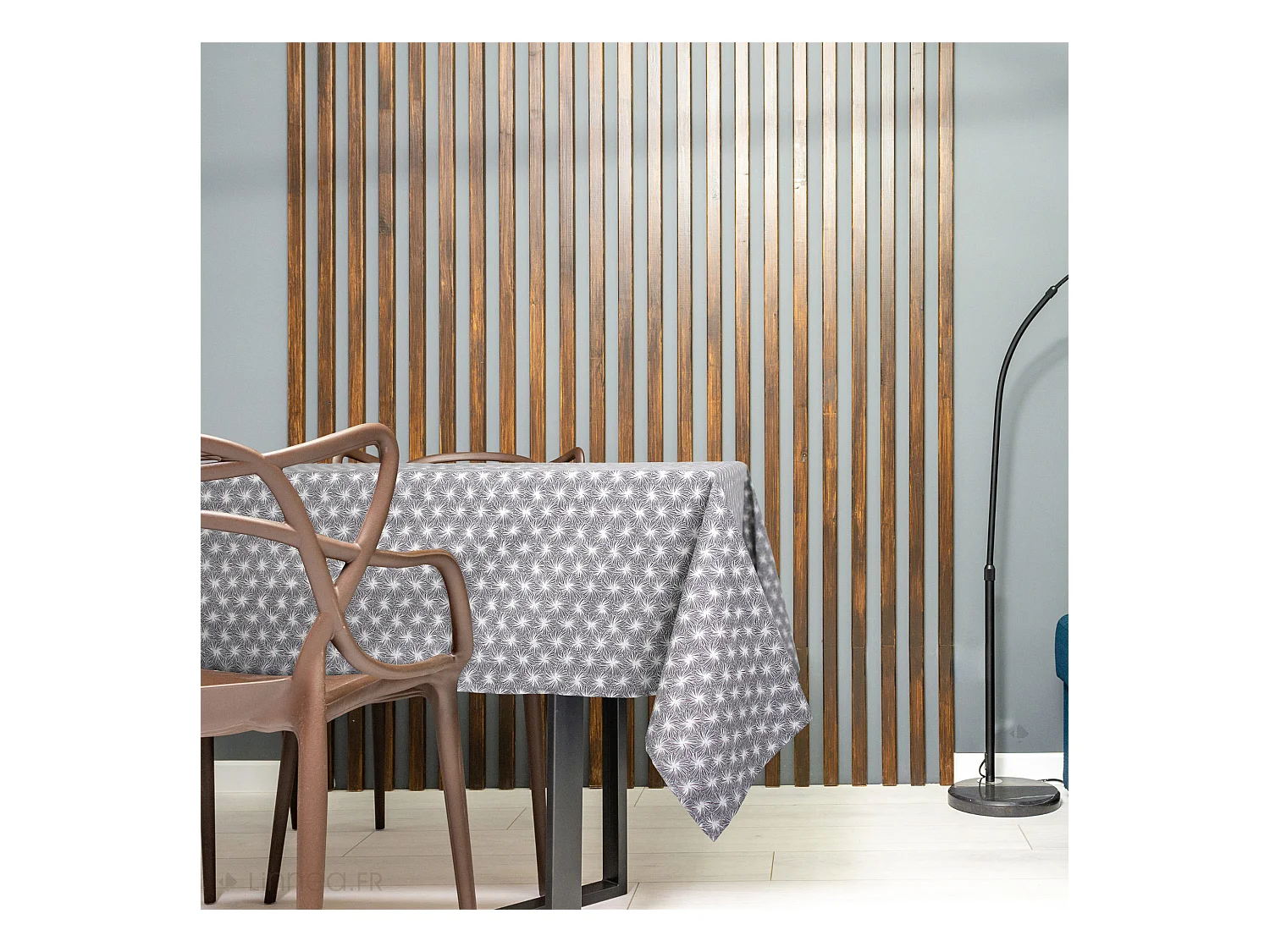 Nappe rectangle 150x250 cm FUTON rose