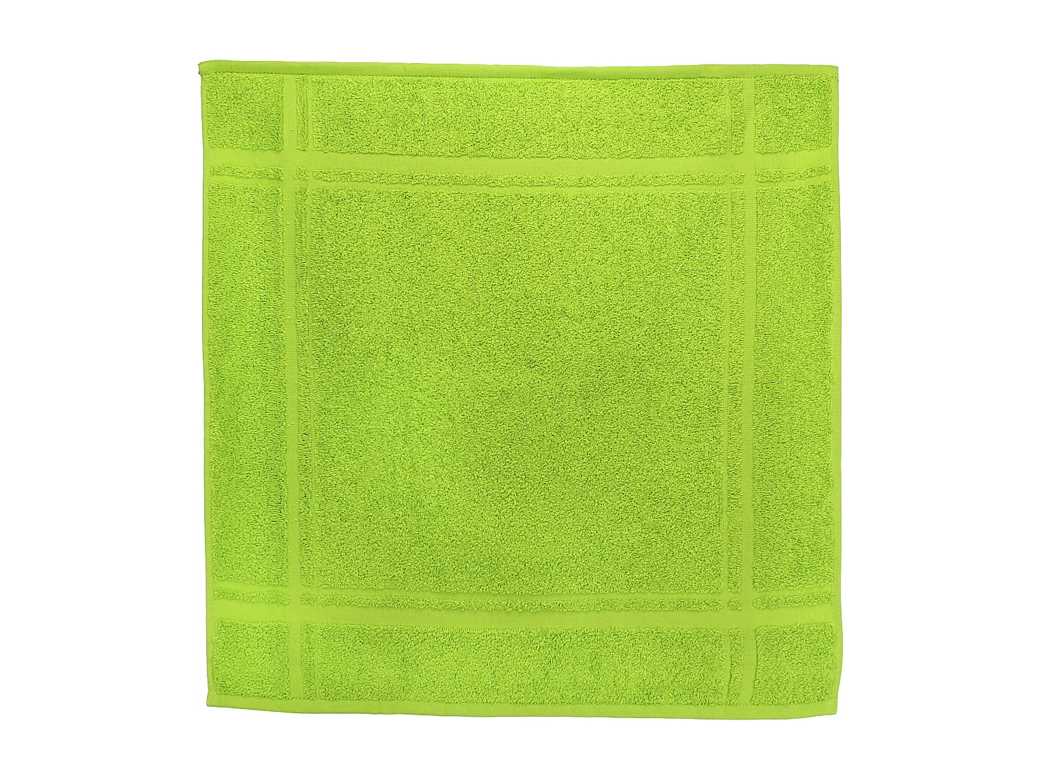 Lot de 2 torchons de cuisine 50x50 cm éponge PURE KITCHEN TERRY Pistache