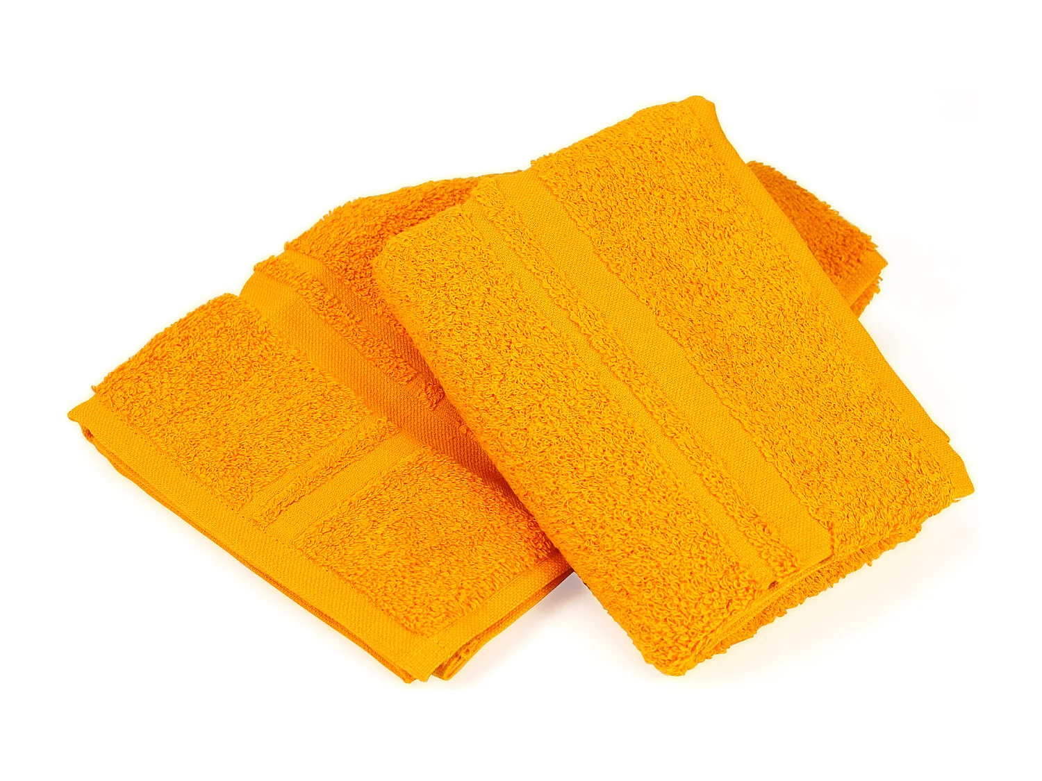 Lot de 2 torchons de cuisine 50x50 cm éponge PURE KITCHEN TERRY Or