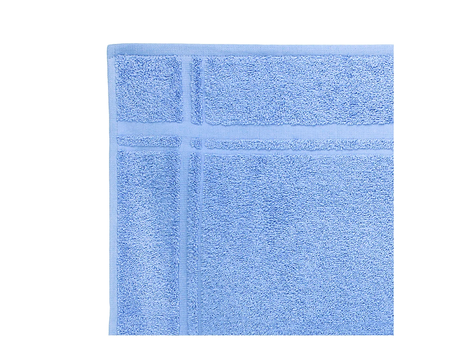 Lot de 2 torchons de cuisine 50x50 cm éponge PURE KITCHEN TERRY Bleu Mer