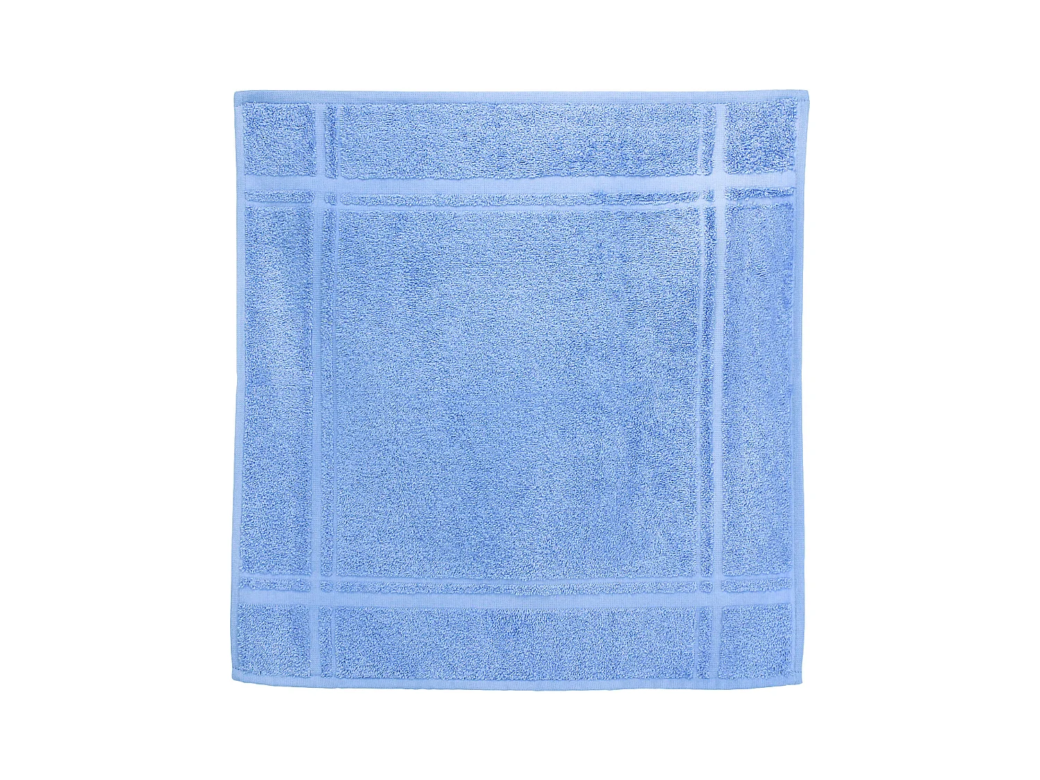 Lot de 2 torchons de cuisine 50x50 cm éponge PURE KITCHEN TERRY Bleu Mer