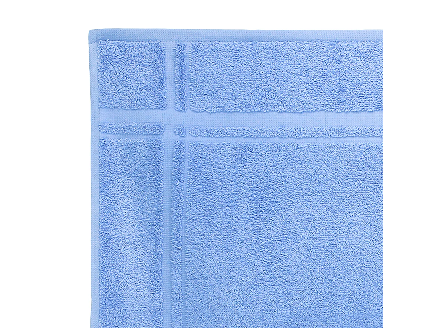 Lot de 2 torchons de cuisine 50x50 cm éponge PURE KITCHEN TERRY Bleu Mer