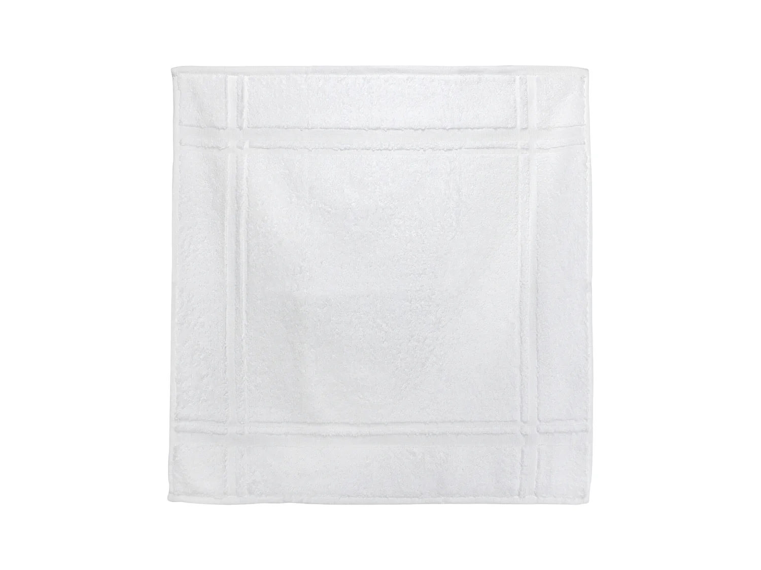 Lot de 2 torchons de cuisine 50x50 cm éponge PURE KITCHEN TERRY Blanc